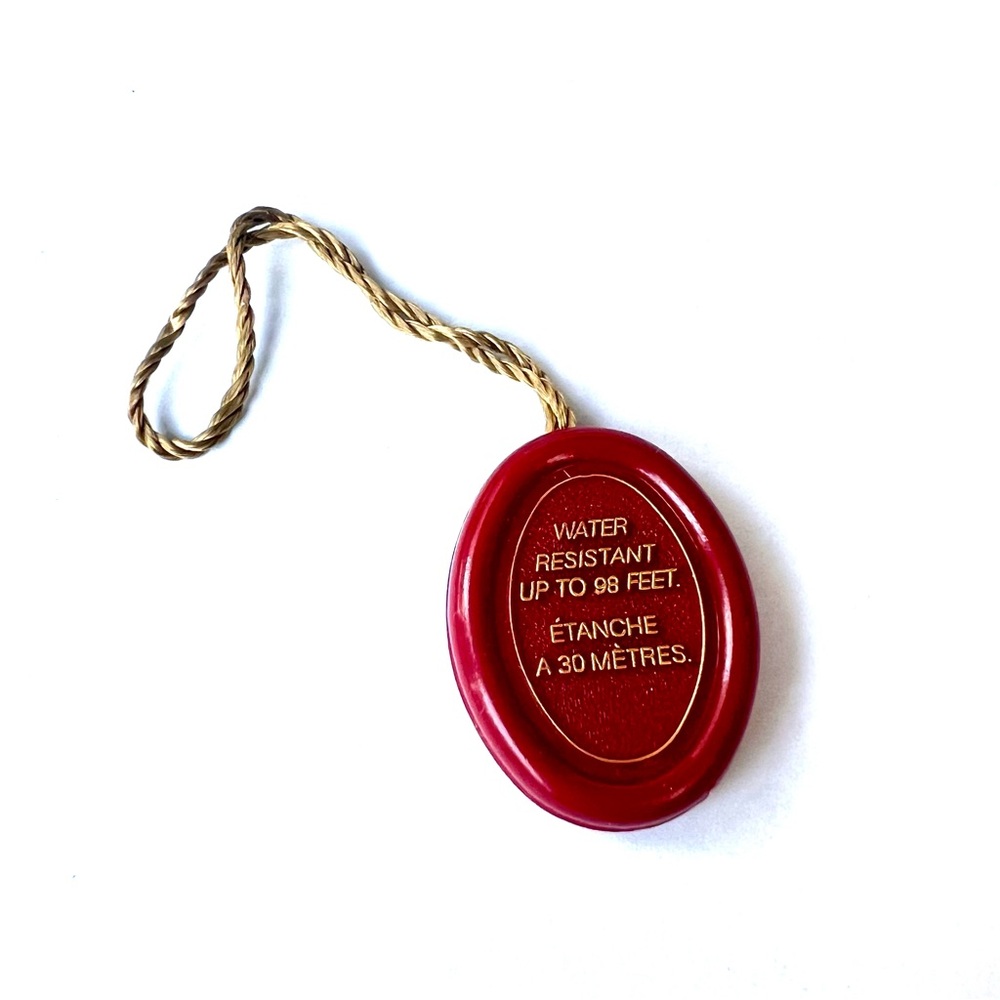 CARTIER Watch Hang Tag